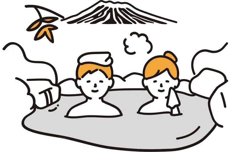 温泉イラスト